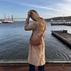 Handväska Fringes brun - Bild 4
