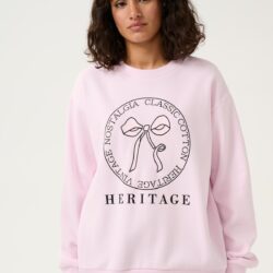 Ljusrosa Sweatshirt KAellen