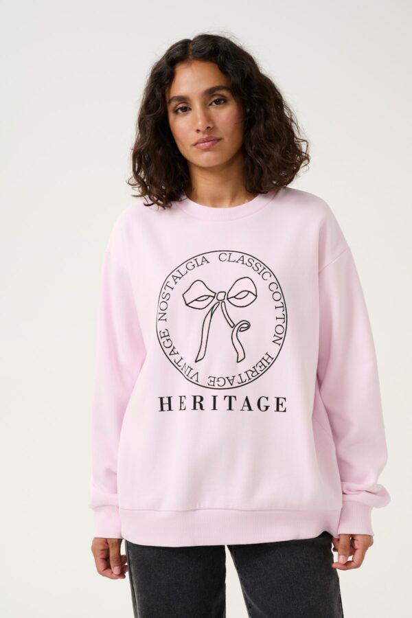 Ljusrosa Sweatshirt KAellen