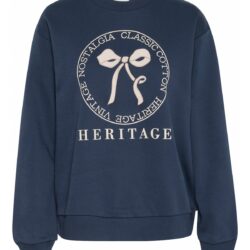 Marinblå Sweatshirt KAellen - Bild 5