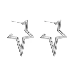 Örhängen shooting star steel