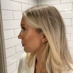 Örhänge shooting star guld - Bild 2