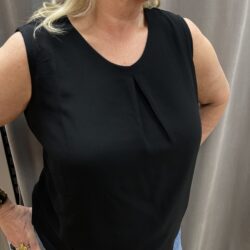 Dressat linne svart - Bild 2