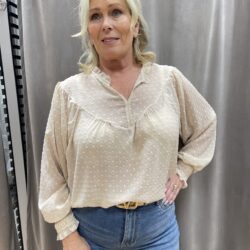 Blus krämvit