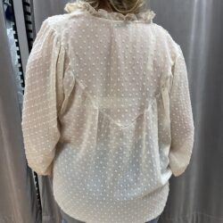 Blus krämvit - Bild 4