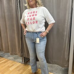 Jeans Flare ljusblå - Bild 3