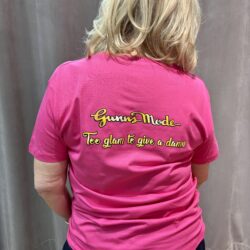 Bubbelfredag T-shirt cerise/guld - Bild 2