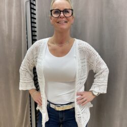 Spetskofta vit - Bild 2