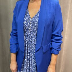 Kornblå kavaj