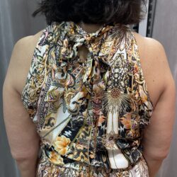 Blommig paisley klänning - Bild 3