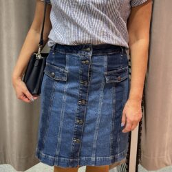 Kort Jeans kjol
