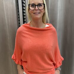 Korall tröja med volang - Bild 2