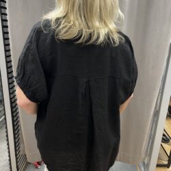 Svart linneskjorta - Bild 2