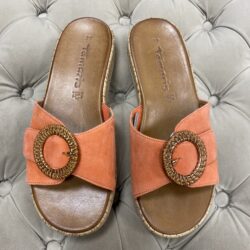 Corall/orange sandaler - Bild 2