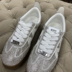 Silver strass sneakers - Bild 3