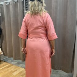 Rosa skjortklänning - Bild 3