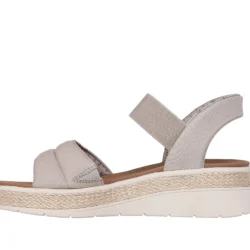 Taupe Slip-ins sandaler - Bild 2