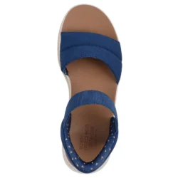 Blå Slip-ins sandaler - Bild 5