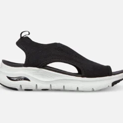 Svarta Arch Fit sandaler