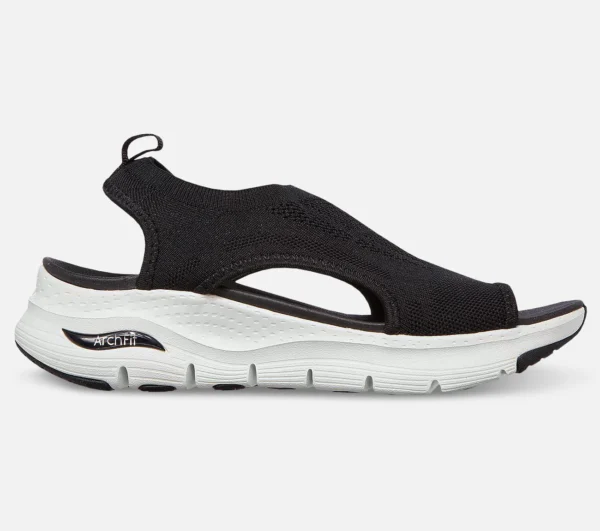 Svarta Arch Fit sandaler