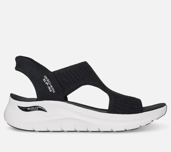 Svarta Slip-ins sandaler