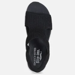 Svarta Slip-ins sandaler - Bild 4