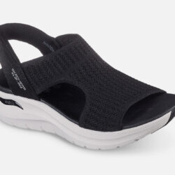 Svarta Slip-ins sandaler - Bild 3