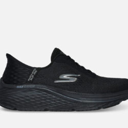 Svarta slip-ins sneakers