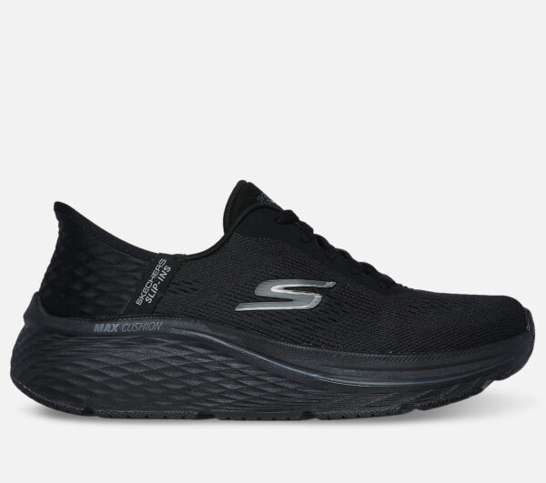 Svarta slip-ins sneakers