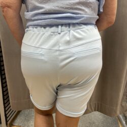 Ljusblå trikåshorts - Bild 2